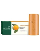 Biotique Bio Orange Peel Revitalizing Body Soap, Pack of 2 (150g each), With Pure Fruit & Vegetable Extracts